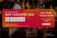 Entry Ticket for Whiskies & More Bar Takeover 2026