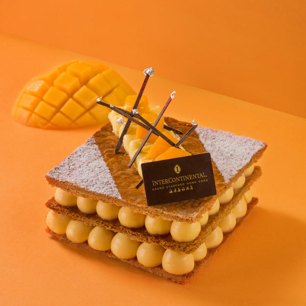 Mango Napoleon Cake